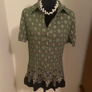 Apt. 9 stretchy summer blouse